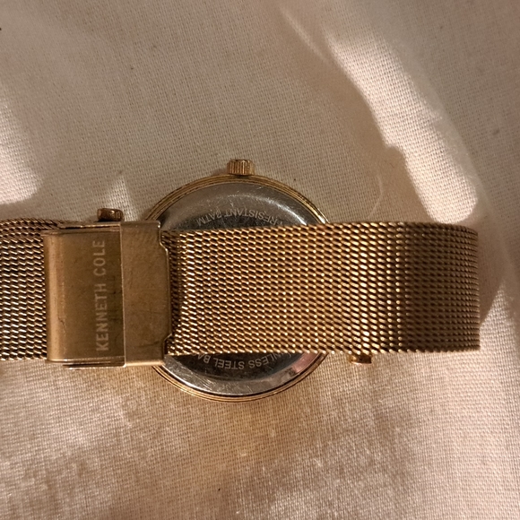 Kenneth Cole Gold Women's Watch with Crystal Bezel - Picture 6 of 8